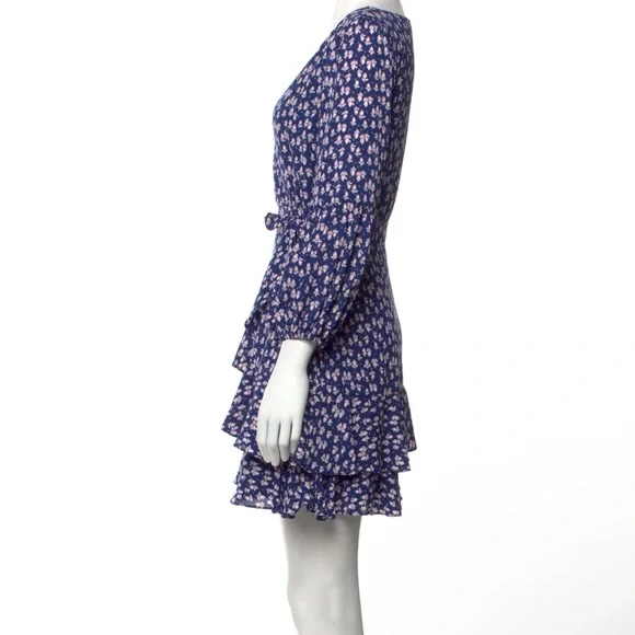 LIKE NEW • Likely • Casimira Mini Dress Floral Blue and Pink - Picture 2 of 9